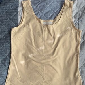 Chico's Light Tan Sleeveless Top